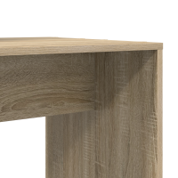 Produktbild för Skrivbord Sonoma-ek 138,5 x 55 x 143 cm Konstruerat trä