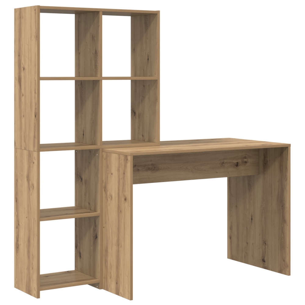 Produktbild för Skrivbord Artisan Ek 138,5 x 55 x 143 cm Konstruerat trä