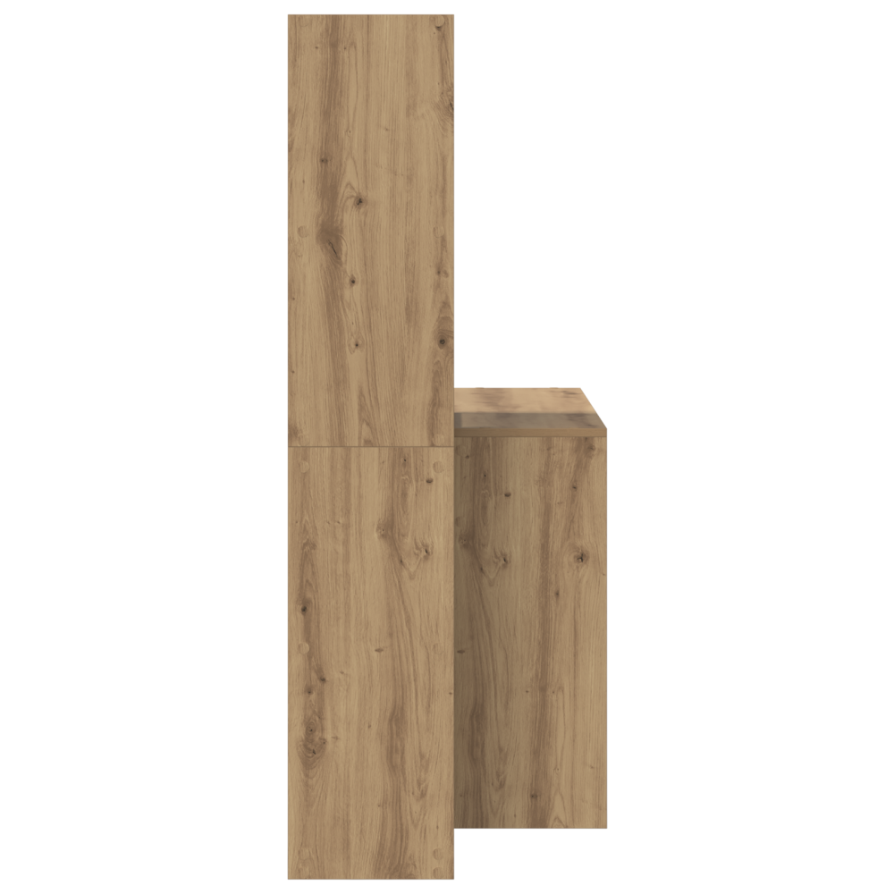 Produktbild för Skrivbord Artisan Ek 138,5 x 55 x 143 cm Konstruerat trä