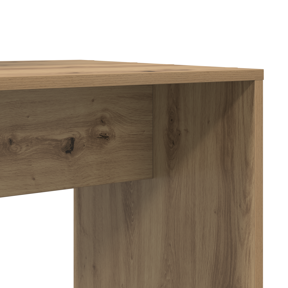 Produktbild för Skrivbord Artisan Ek 138,5 x 55 x 143 cm Konstruerat trä