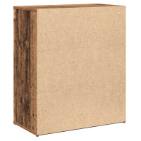 Produktbild för Sideboard 2 pcs Gammalt trä 60 x 31 x 70 cm Konstruerat trä