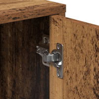 Produktbild för Sideboard 2 pcs Gammalt trä 60 x 31 x 70 cm Konstruerat trä