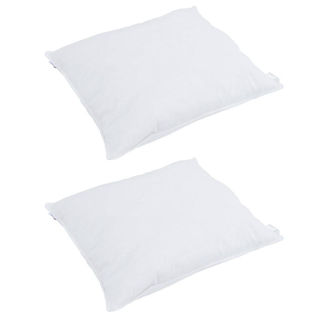 Produktbild för Täckeset med kudde 3 pcs Vit Dunfjäder