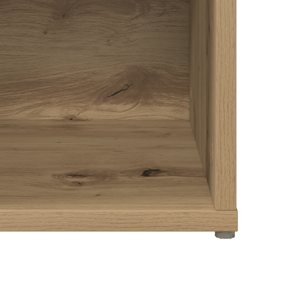 Produktbild för TV-bänkset 3 pcs Artisan Ek 37 x 35 x 107 cm Konstruerat trä
