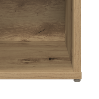 Produktbild för TV-bänkset 3 pcs Artisan Ek 37 x 35 x 107 cm Konstruerat trä