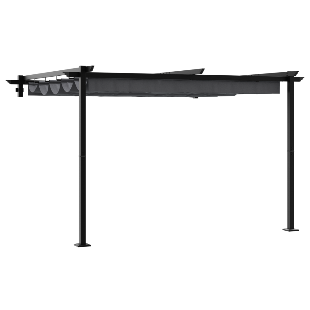 Produktbild för Paviljong 300 x 300 x 200 cm Antracit Polyester