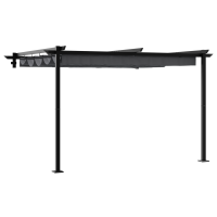 Produktbild för Paviljong 300 x 300 x 200 cm Antracit Polyester