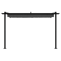 Produktbild för Paviljong 300 x 300 x 200 cm Antracit Polyester