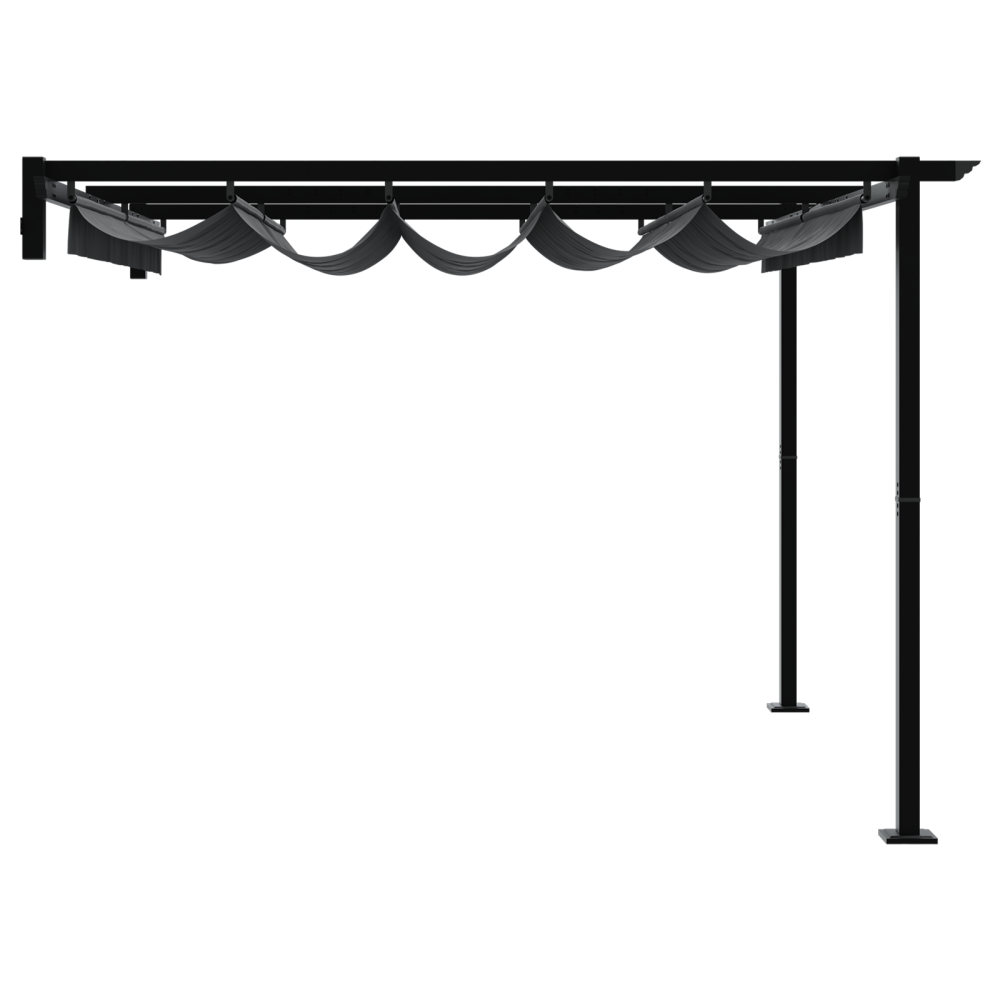 Produktbild för Paviljong 300 x 300 x 200 cm Antracit Polyester