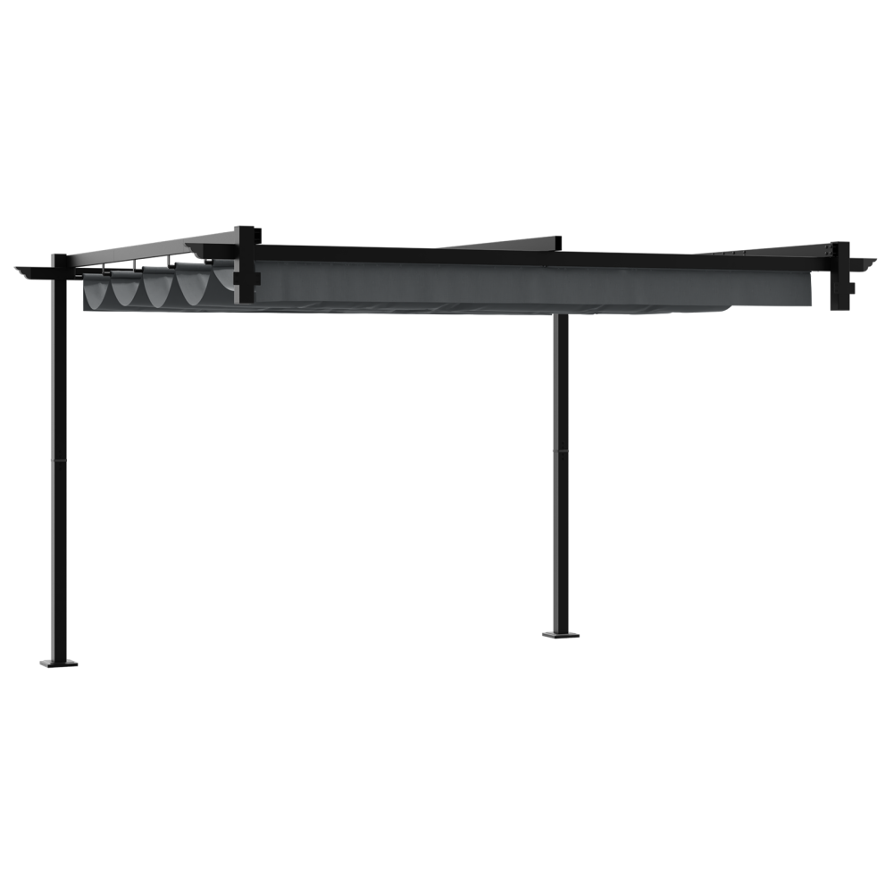 Produktbild för Paviljong 300 x 300 x 200 cm Antracit Polyester