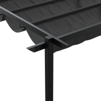 Produktbild för Paviljong 300 x 300 x 200 cm Antracit Polyester