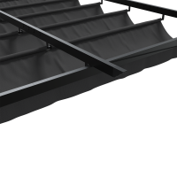 Produktbild för Paviljong 400 x 300 x 200 cm Antracit Polyester