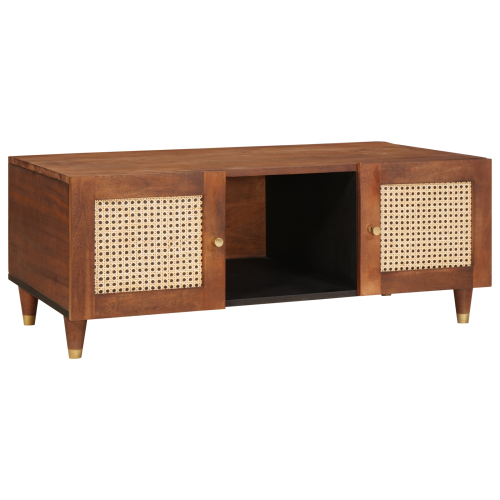 vidaXL Kaffeebord 100 x 54 x 40 cm Massivt mangoträ