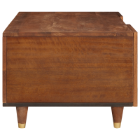 Produktbild för Kaffeebord 100 x 54 x 40 cm Massivt mangoträ