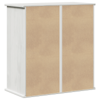 Produktbild för Badrumsskåp med hylla VIGO Vit och antikvit 67,5 x 34 x 71,5 cm