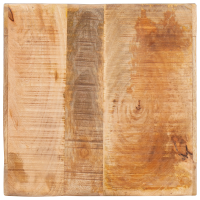 Produktbild för Sidobord med hylla Brun 40 x 40 x 49 cm Massivt mangoträ