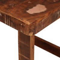 Produktbild för Satsbord 2 pcs Brun 46 x 46 x 45 cm Solid återvunnen trä