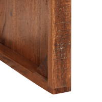 Produktbild för Satsbord 2 pcs Brun 46 x 40 x 46 cm Solid återvunnen trä