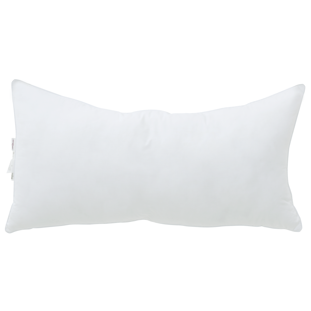 Produktbild för Kudde med kudde Vit 80 x 42 x 20 cm Bomull och Polyester