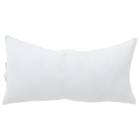 Produktbild för Kudde med kudde Vit 80 x 42 x 20 cm Bomull och Polyester