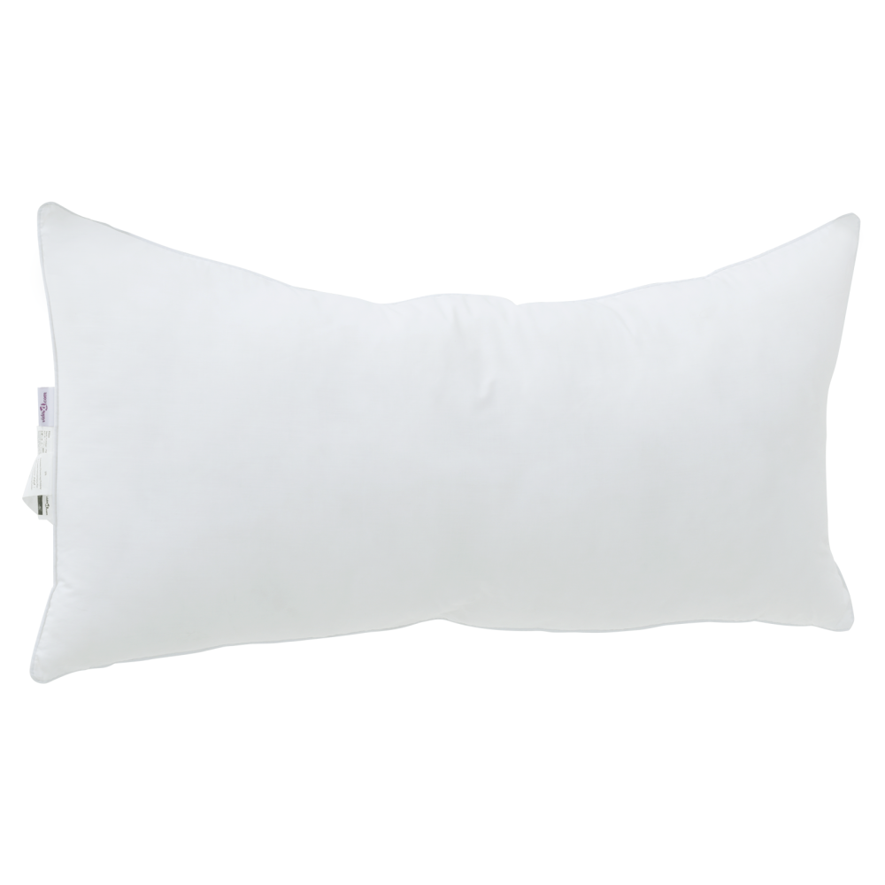Produktbild för Kudde med kudde Vit 80 x 42 x 20 cm Bomull och Polyester