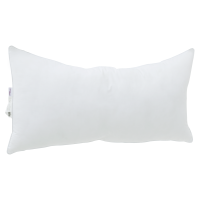 Produktbild för Kudde med kudde Vit 80 x 42 x 20 cm Bomull och Polyester