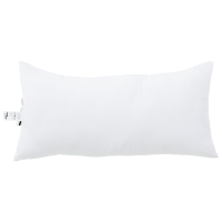 Produktbild för Kudde med kudde Vit 80 x 40 x 20 cm Polyester