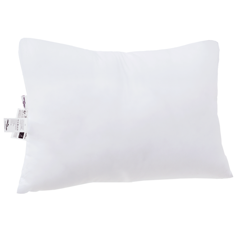 Produktbild för Kudde med kudde 2 pcs Vit 61 x 41 x 20 cm Polyester