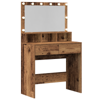 Produktbild för Smyckebord Gammalt trä 80 x 41 x 134,5 cm Konstruerat trä