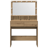 Produktbild för Smyckebord Artisan Ek 80 x 41 x 134,5 cm Konstruerat trä