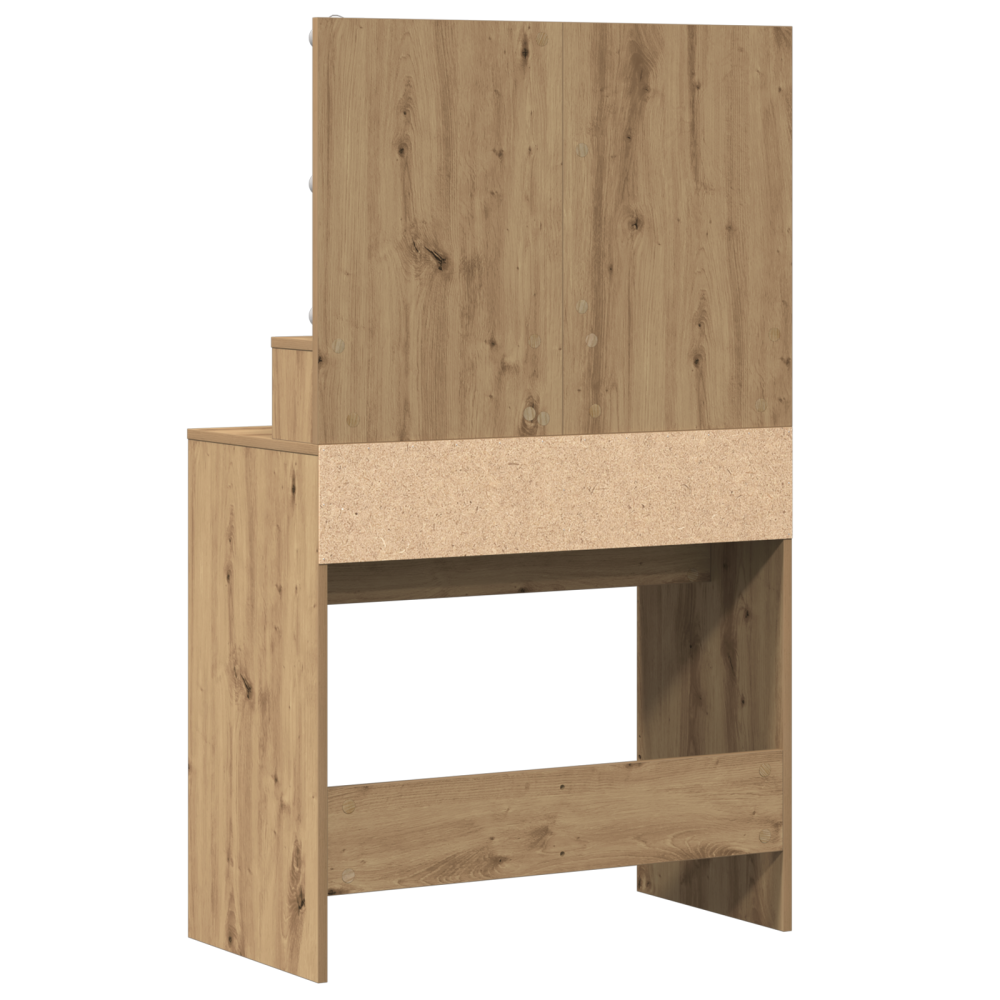 Produktbild för Smyckebord Artisan Ek 80 x 41 x 134,5 cm Konstruerat trä