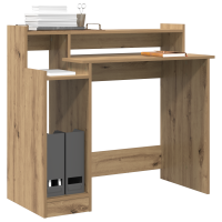 Produktbild för Skrivbord med hylla Artisan Ek 97 x 45 x 90 cm Konstruerat trä