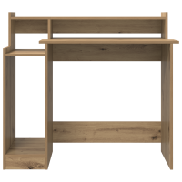 Produktbild för Skrivbord med hylla Artisan Ek 97 x 45 x 90 cm Konstruerat trä