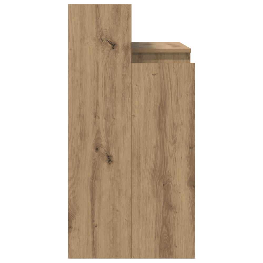 Produktbild för Skrivbord med hylla Artisan Ek 97 x 45 x 90 cm Konstruerat trä