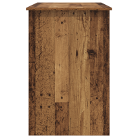 Produktbild för Skrivbord med låda Gammalt trä 100 x 50 x 76 cm Konstruerat trä