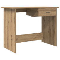 Produktbild för Skrivbord med låda Artisan Ek 100 x 50 x 76 cm Konstruerat trä