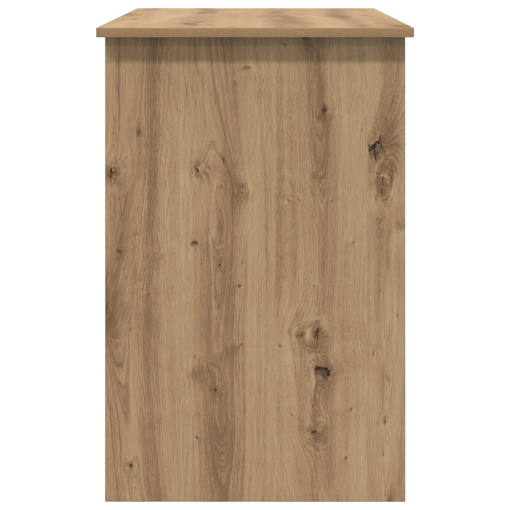 Produktbild för Skrivbord med låda Artisan Ek 100 x 50 x 76 cm Konstruerat trä