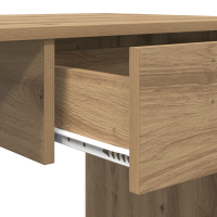 Produktbild för Skrivbord med låda Artisan Ek 100 x 50 x 76 cm Konstruerat trä