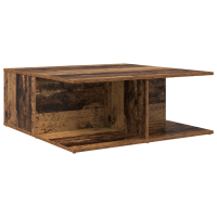 Produktbild för Kaffeebord med låda Gammalt trä 80 x 80 x 31 cm Konstruerat trä