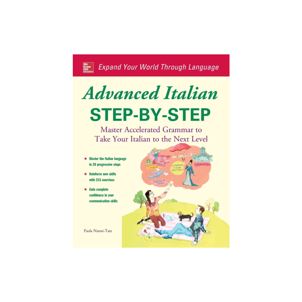 Produktbild för Advanced Italian Step-by-Step (häftad, eng)