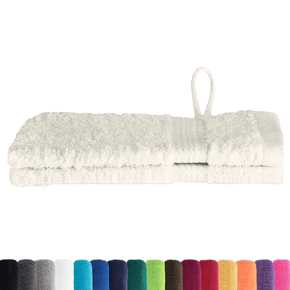 Produktbild för Gästhandduk SOLUND 2 pcs Kräm 15 x 21 cm 550 gsm