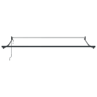 Produktbild för Markis Flerfärgsdesign 300 x 250 cm Polyester och metall