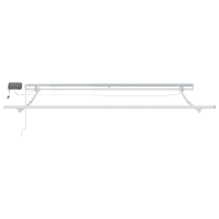 Produktbild för Utdragbar markis Flerfärgsdesign 300 x 250 cm Duk och Aluminium