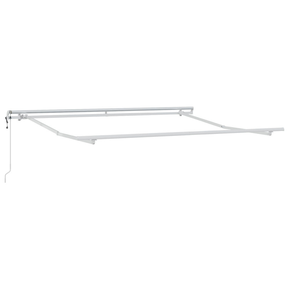 Produktbild för Utdragbar markis Flerfärgsdesign 300 x 250 cm Duk och Aluminium