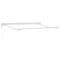 Produktbild för Utdragbar markis Flerfärgsdesign 300 x 250 cm Duk och Aluminium