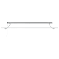 Produktbild för Utdragbar markis Flerfärgsdesign 300 x 250 cm Duk och Aluminium