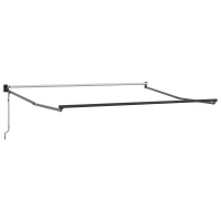 Produktbild för Markis Flerfärgsdesign 300 x 250 cm Polyester och metall