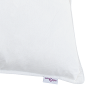 Produktbild för Täckeset med kudde 3 pcs Vit Dunfjäder