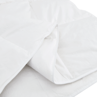 Produktbild för Täckeset med kudde 3 pcs Vit Dunfjäder