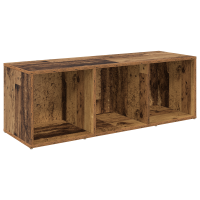 Produktbild för TV-bänkset 2 pcs Gammalt trä 37 x 35 x 107cm Konstruerat trä